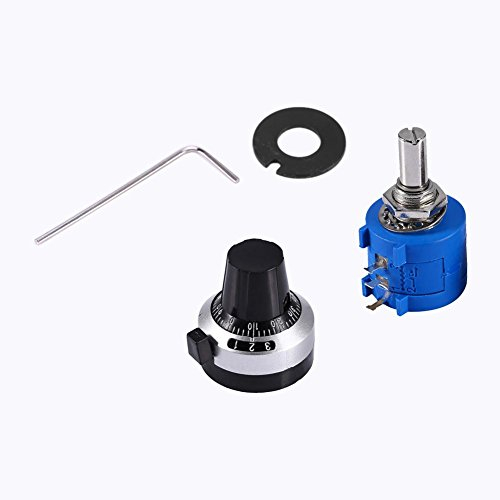 3590S-2-103L Potentiometer 10 K Ohm, Keenso Drehtopf mit Potentiometer 10 Präzision, Spule mit