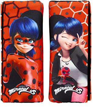 Miraculous 1 Satz mit 2 Mini-Pads für den Kindersitz oder den Sicherheitsgurt.