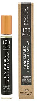100 Bon Gingembre & Vetiver Sensuel Refillable Eau De Parfum 15ml
