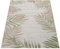 Paco Home Tapis Intérieur & Extérieur Beige Vert Balcon Terrasse Palmier Motif Feuilles Résistant, Dimension:120x160 cm