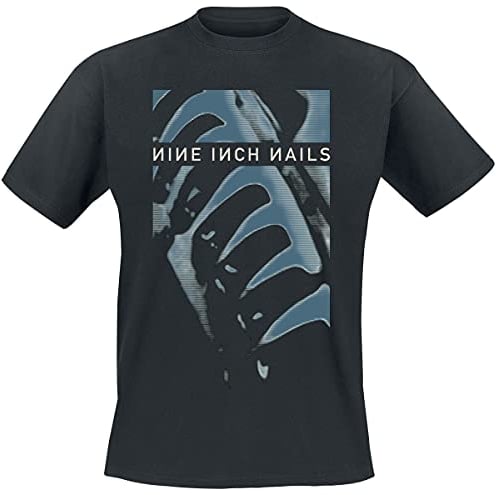 Nine Inch Nails Pretty Hate Machine Men's Short-Sleeved T-Shirt, Black, Regular/Regular Fit, Black, M