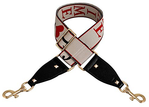 MoreChioce 5 cm Breit Taschengurt,Damen 92cm - 138cm Verstellbar Schultergurt Bunter Schulterriemen für Handtaschen Abnehmbar Umhängegurt,Beige #3