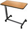 Identités Table de Lit Simplex - Plateau Fixe pour Personnes Alitées, À Roulettes avec Freins, Réglage Facile - Idéal pour Lit et Fauteuil, Plateau 76,3 x 38,3 cm