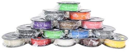 PETG Filament 1,75mm, Wowsubli Filament PETG für 3D Drucker, 3D Druckmaterialien und 3D-Stift 1 kg 1 Spule,+/- 0.03 mm (Weiß)