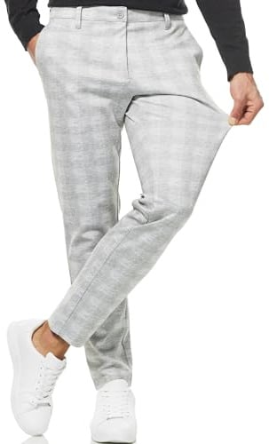 Indicode Herren Rodekro Performance Pants Chinohose Stoffhose mit Stretch | Bequeme Chinohose mit Super Stretch, Sommerhose, Herrenhose, Stoffhose, Businesshose, Funktionshose für Männer