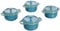 Staub, Mini Cocotte Set, 4 scomparti, rotondo, ceramica By Staub
