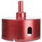 Meccion Diamond Drill Bit Brazed Core Hole Saws, Performance Hollow Hole Cutter for Glass/Tile/Granite/Marble/Porcelain (70mm)