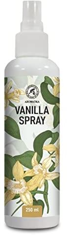 Vanille Aromaspray 250ml – Vanille Duft für Kissen, Bettwäsche & Raum – Aromatherapie Spray - Raumspray - Raumnebel - Duftspray - Raumduft