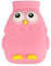 Cartoon Wärmflasche 400 Ml Tragbare Mikrowelle Handwärmer Wärmflasche Handwärmer (Rosa)