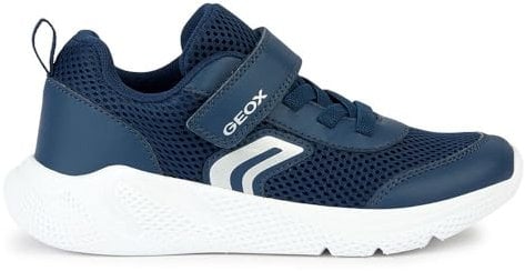 Geox Boy's J Sprintye Sneaker, Navy, 3 UK