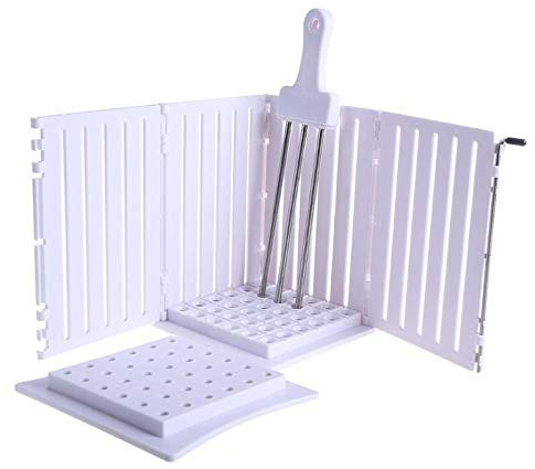 BAtlam Praktische BBQ 36 Löcher Fleischspieß Kebab Maker Box Grillwerkzeuge BBQ Kebab Maker Machine Beef Meat Maker Spieße