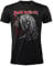 T-Shirt Iron Maiden Killers. Official Black Rock T-Shirt. Band Heavy Metal. Cotton. Unisex. Adult Boy., Black, XS