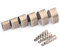 Leder Stanz Werkzeuge, 18 Stück Legierung Stahl Universal Leder Handwerk Prägung Punch Set Kit Lochen Schneiden Handwerk Werkzeug DIY Leder Stanzen für DIY Handwerksliebhaber