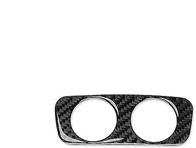 GUYANA Autodekoration Hinten Sitz Vent USB Ladestecker Trim Aufkleber Carbon Faser Auto Innen Streifen Für Kia Für Stinger 2018 2019 2020 2021 2022