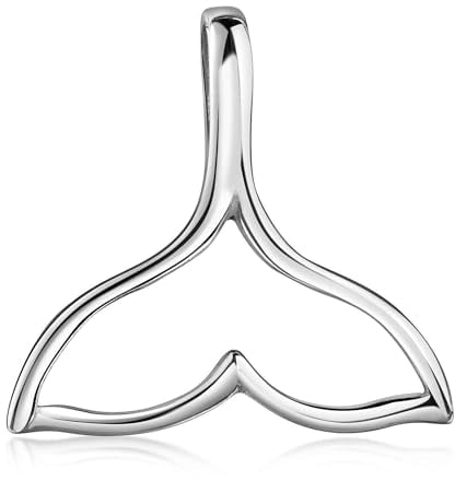 Materia Flosse Anhänger - Damen Kettenanhänger Silber 925 echt KA-351