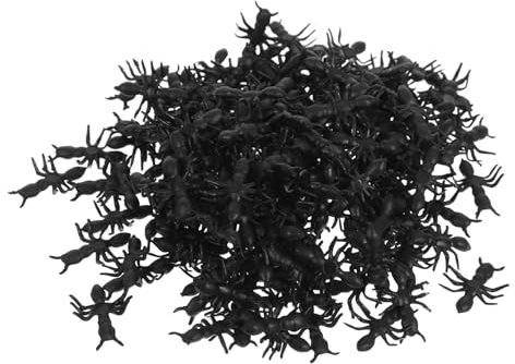 Milisten 1000stücke Simulierte Plastik-ameisen Modelle Realistische Ameisen Skulpturen Für Schreibtisch-Dekoration Insektenfiguren Für Büro Und Zuhause Für Feste Und