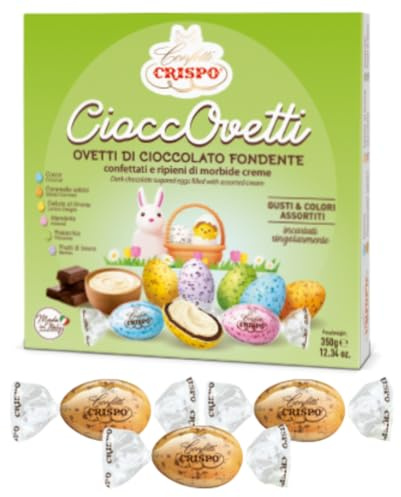 Ovetti Confettati Crispo Cioccovetti Assortiti Confezione Regalo da 350 g Pasqua