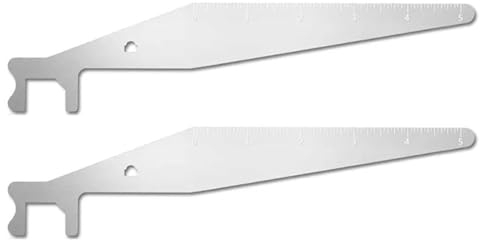 Porceosy Multi-Tool Brechstange Federstahl Feuerwehr-Werkzeug-Set 2 Stück für Feuerwehrleute Hohe Festigkeit Rostfrei Korrosionsbeständig Nicht Leicht Verformt A