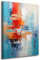 Creative Prints Berlin Leinwandbild Buntes Acrylbild, Kunstwerk in gedruckt, Abstrakt, Museum Leinwand, Wandbild S-XXL, Deko, Zuhause, Wohnung
