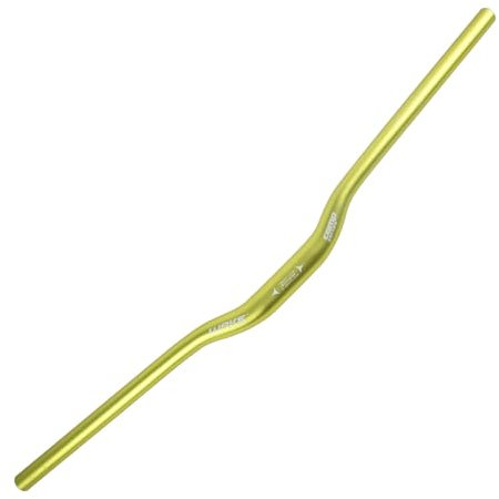 WAKE Fahrrad Lenker 31,8MM Aluminiumlegierung Lenker Fahrradlenker Riser Bar für Rennrad MTB Mountainbike 720MM grün (30mm Höhe)