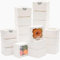 Gcardist White Bakery Box with Window 30Pcs 10.2x10.2x6.4cm White Cookie Boxes Pastry Box for Wedding Favor Birthday ＆ Party(4x4x2.5 Inch)