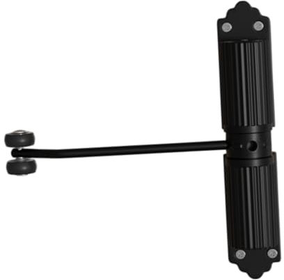 FytStycale Ferme-porte à Ressort, Installation Facile, Ferme-porte Silencieux et Robuste, Ferme-porte Automatique Réglable pour La Cuisine, Noir