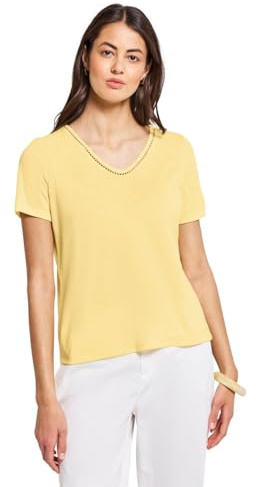 Damen Leinen-Look T-Shirt