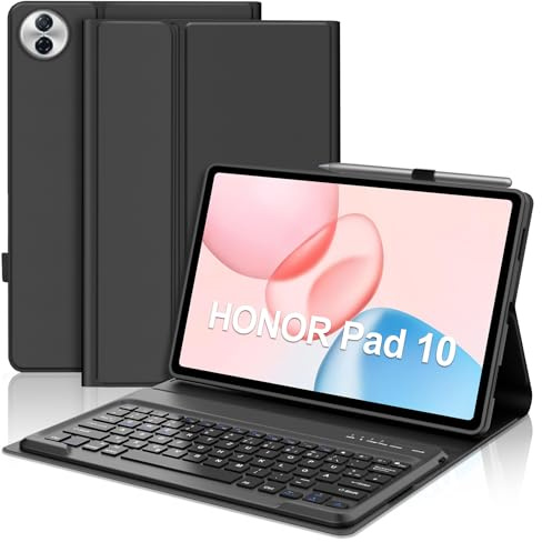 FOGARI Hülle mit Tastatur für Honor Pad 10 2025/Honor Pad 20 2026 12.1 Zoll