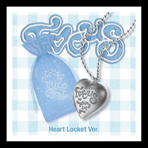 (HEART LOCKET Ver.) HEARTS2HEARTS FOCUS 1st Mini Album / NFC+Pouch+Necklace+Book+Card