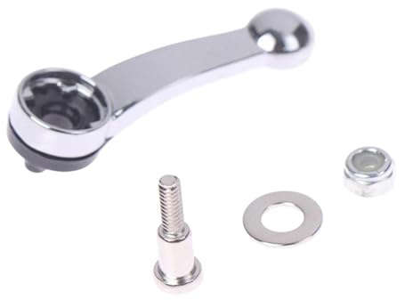 Cirraorive Lever Ersatzhebel für Haarschneider Verstellbarer Taper Hebel Metall Ersatzteil Zubehör DIY Reparatur für Herrenfrisuren Heimgebrauch Professi, Argent