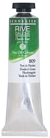 Sennelier : Rive Gauche : Oil Paint : 40ml : Hooker's Green