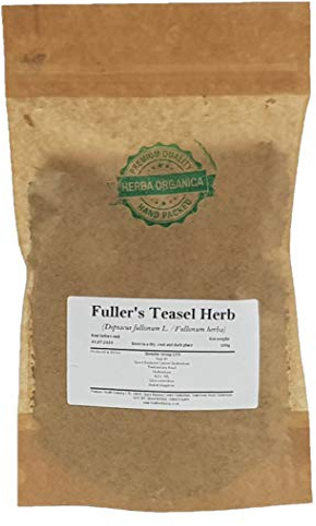 Herba Organica Herbe de Cardère Sauvage Tisane - Dipsacus Fullonum L - Fuller's Teasel Herb Tea (100g)