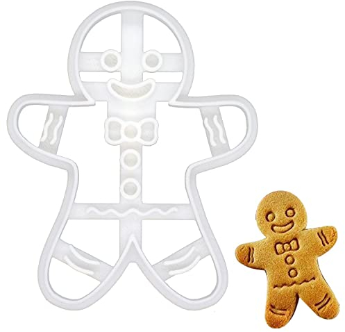 Glückliches Lebkuchenmännchen Ausstechform, 1 Teil, Bakerlogy