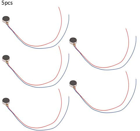 Pièce plate KPD-FLAT-0834 de micro de moteur vibrant de moteur vibrant de moteur de vibration plat de CC 3V 0.02W 0.08A 8x3.4mm pour les téléphones portables, le téléavertisseur, le bracelet malin