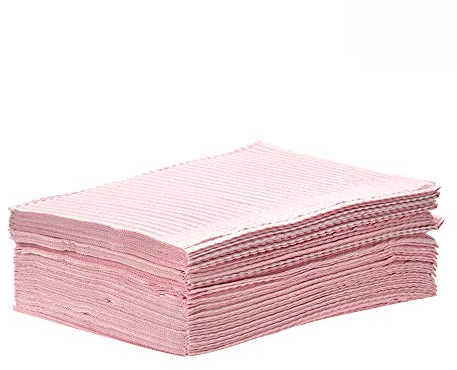 ATOMUS 20Pcs Disposable Waterproof Mat Leakproof Clean Tablecloths Underpad Beauty Salon Tattoo Protector Pad Sheet(pink)