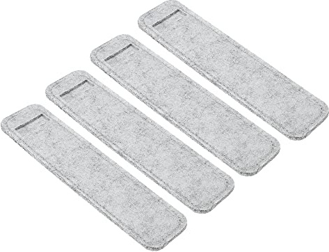 PATIKIL Filzstift- und Kugelschreiberetui 4-Pack Grau