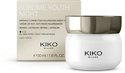 KIKO Milano Sublime Youth Night | Nährstoffspendende Antifalten-Nachtcreme Mit Retinol