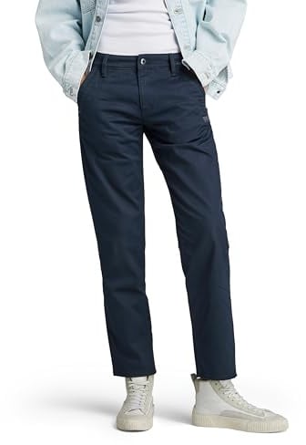 G-Star Women's Kate Boyfriend Pants, Blue (salute D24393-C072-C742), 27W / 32L