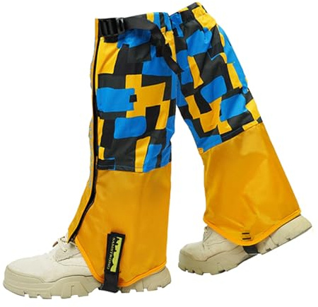 JONGYA Leg Gaiters,Anti-Snake Bite Children's Leg and Foot Protection for Outdoor Hiking,Skiing Lightweight Waterproof Foot Cov,1 Pair, 54768