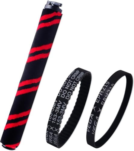 ADDFRESH Replacement Brush Roller and Vacuum Belts Compatible with Shark AZ3002 AZ3000 AZ3000W LA702 LA700 LA555 AZ1002 Accessories Kit - Front Brush Belt Vega 153-3MV-8 + Long Drive Belt Vega EPH219