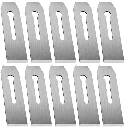 TorSor Ersatzklingen für Tischhobelmesser, 51 mm breit, fein geschnitten, Eisenstahlklingen für Holzarbeiten, Handblock, Hobelschneider, Tischlerei, Trimmsäge, Nr. 4, Nr. 5, Holzbearbeitungswerkzeug,