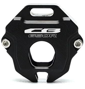 ENGEBS Motorrad-Schlüsselschutzhülle Für Hon@&da CB650R CBR650R CBR 650 R 650R 2021 2019-2022 Motorrad CNC-Schlüsselgehäuse Schlüsselhülle Socke Schlüsselanhänger(CB650R Black)