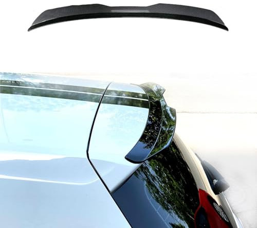 LMSMGS Heckspoiler für Mercedes-Benz C-Class T-Modell (S203) 2004 2005 2006 2007, Spoiler ABS-Material Automodifikation Car Accessories,Carbon Fiber Exterior