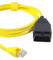 Flaconi Automotive OBD2-Kabel,OBD2-Kabel,Enet OBD2 Kabel,OBD2 Verlängerung,Ethernet-Anschluss,Ethernet-Anschluss OBD2,Ethernet Auf OBD2,kompatibel mit I-STA,ENET Ethernet OBD2,F20,F30, F10,F12,F01/02