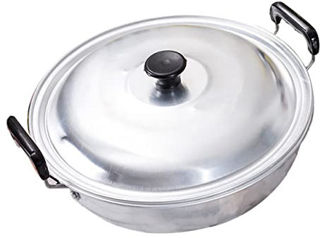 LAPYAPPE Ramen Topf Aluminium 22cm Kleiner Kochtopf Mit Deckel Leichter Nudeltopf Für Camping Und Haushalt Wärmeleitender Boden Rostfrei Kompakt Und Tragbar