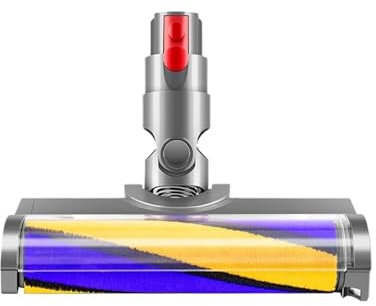 FTGJRJHG Upgraded Soft Brush Head Vacuum Cleaners with Green LED Light,Compatible for Dyson V6 V7 V8 V10 V11 V15 V10 Slim V12 Slim(V10 Slim V12 Slim)