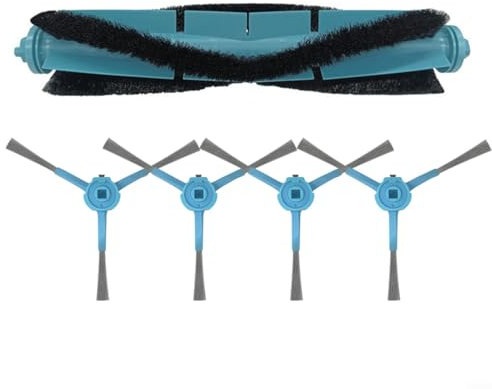 BlesConi Rodillo principal de repuesto y cepillo lateral para Conga 7490 8290 para Immortal para Genesis para X-Treme Ultra Power Home Aspirador Accesorios