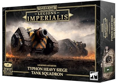 Games Workshop - Warhammer - The Horus Heresy - Legions Imperialis: Typhon Heavy Siege Tank Squadron [EPIC SCALE]