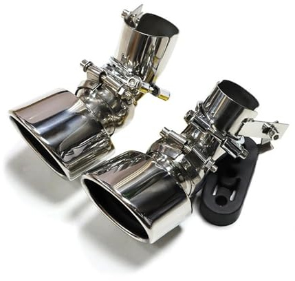 Endrohre Für Benz W211 E300 E280 E260 Modifizierter Auspuff Dual Outlet Schalldämpfer Auspuffanlage Endrohr