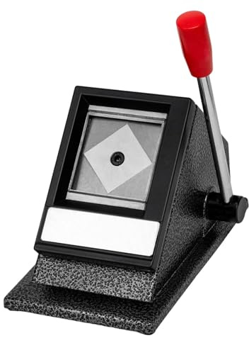 TISHITA Taglierina per Fototessere, Strumento Da Tavolo per Il Taglio Della Carta Da Studio Pubblico